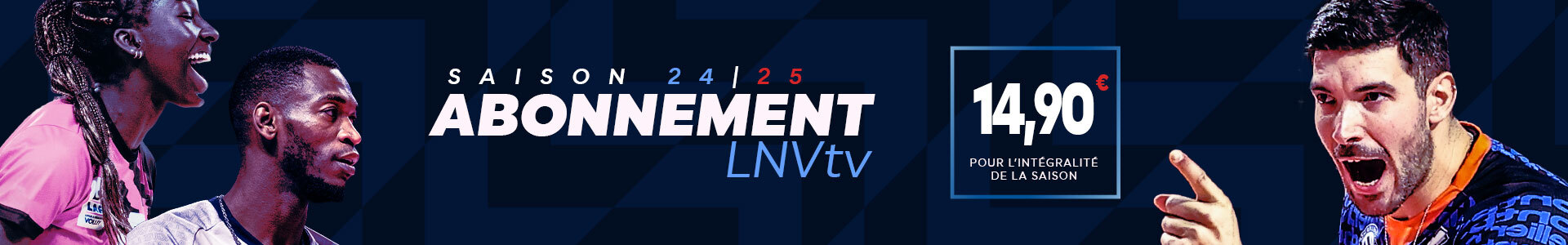 Bandeau abonnement LNV tv 2024-2025